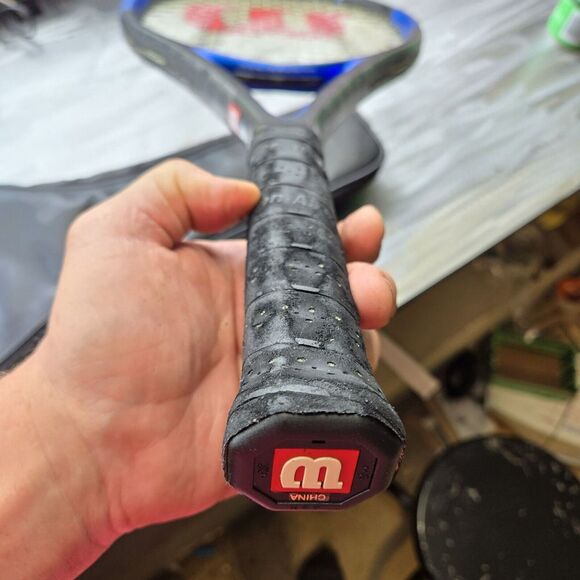 Wilson Hammer H4 Carbon‎ Matrix 113 Tennis Racquet - 4 3/8" Grip - With Case - Picture 7 of 11